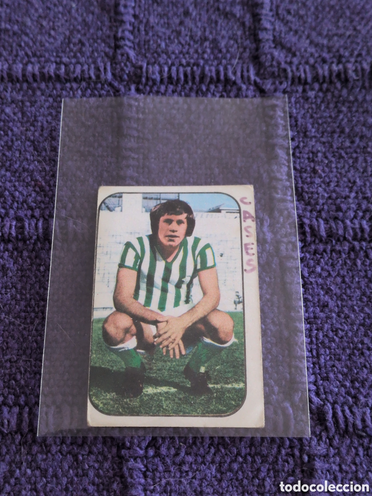 Cromos de f&uacute;tbol: GERD MUHREN REAL BETIS FICHAJE 8 LIGA ESTE 1976 1977 76 77