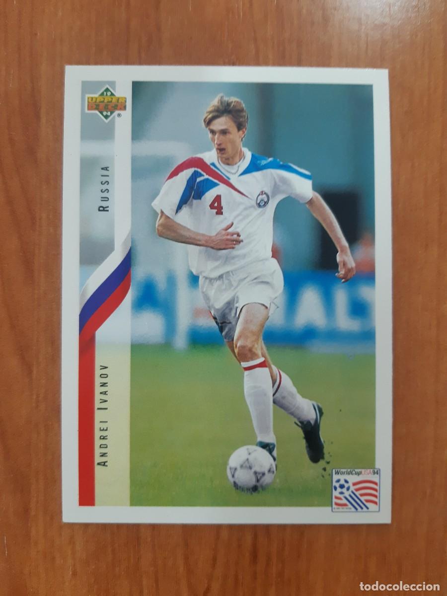 Fu&szlig;ball-Sticker: N&deg;260 ANDREI IVANOV RUSSIA RUSIA WORLD CUP USA 94 UPPER DECK 1994