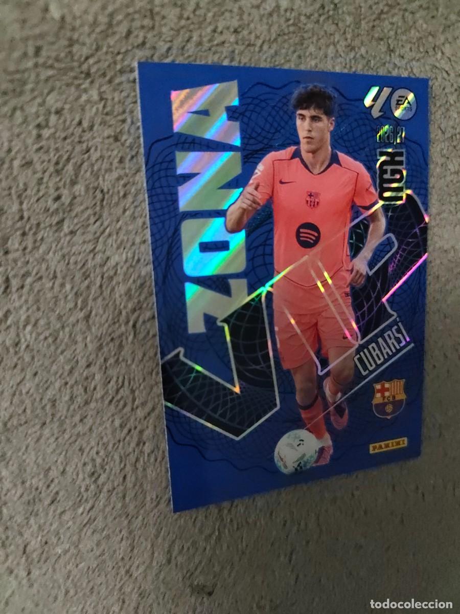 Fu&szlig;ball-Sticker: 391 MEGACRACKS MGK 2026 27 CUBARS&Iacute; FC BARCELONA ZONA VIP 26 2027 PANINI AAW