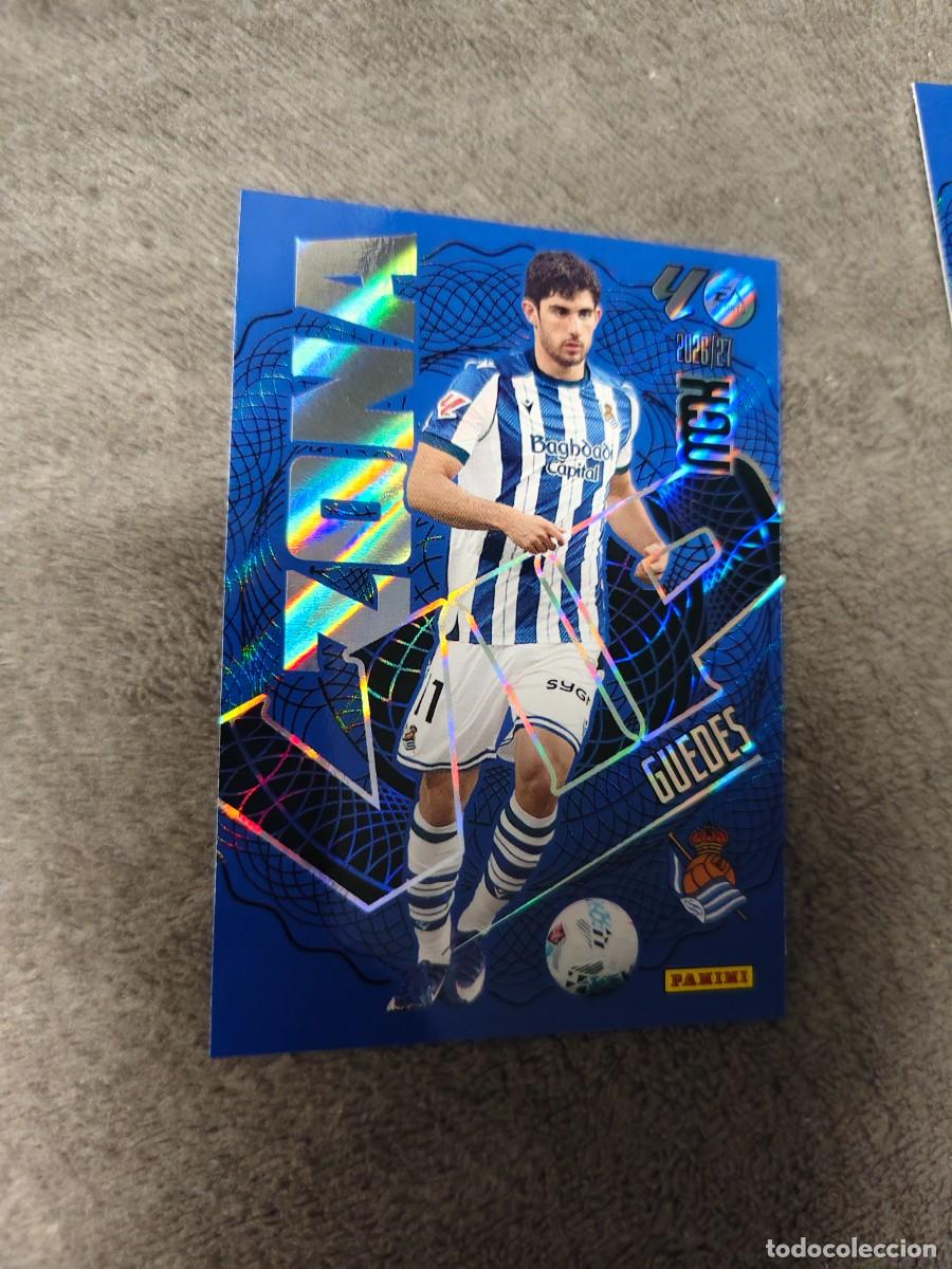 Cromos de f&uacute;tbol: 395 MEGACRACKS MGK 2026 27 GUEDES REAL SOCIEDAD ZONA VIP 26 2027 PANINI AAW