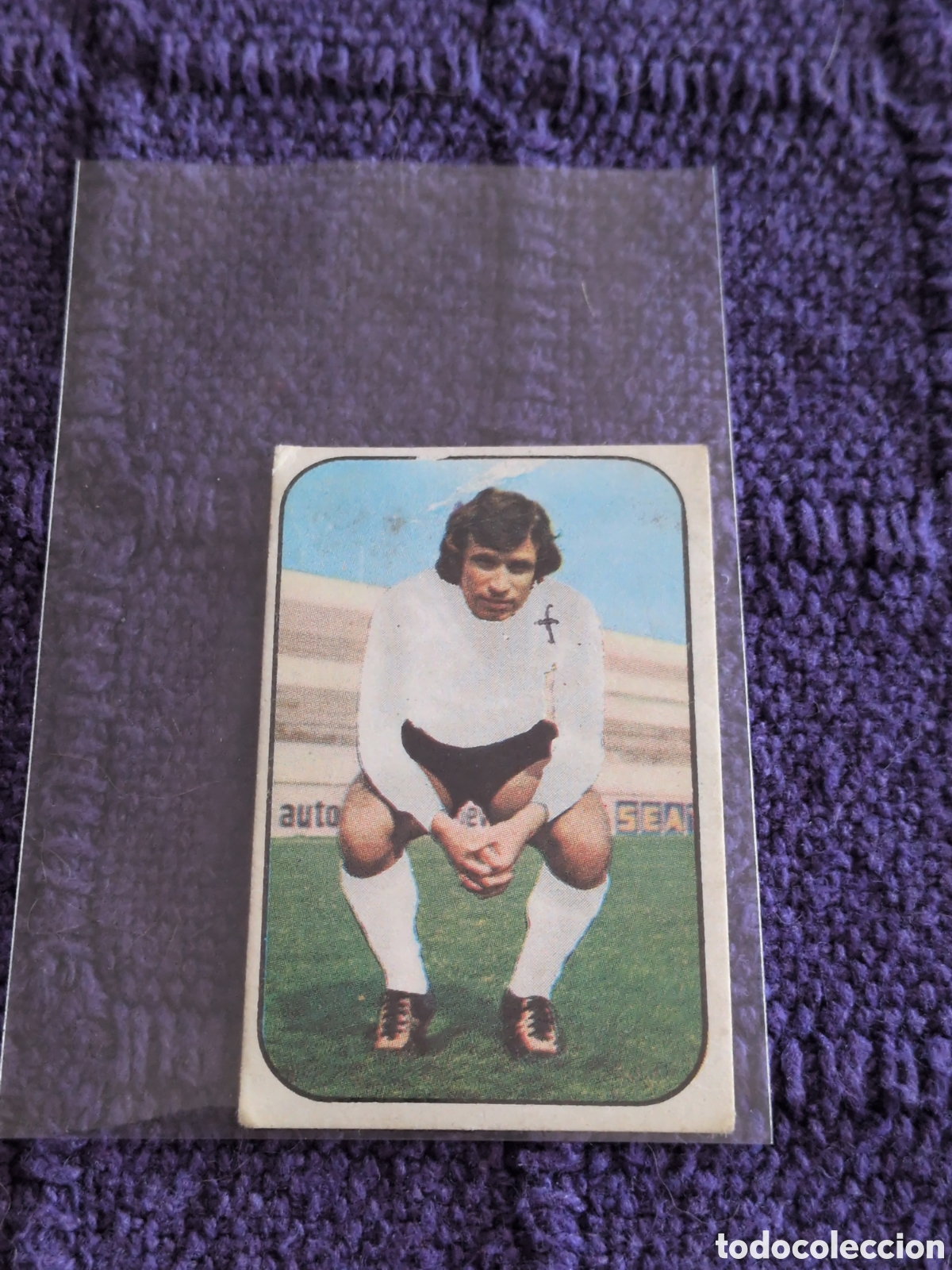 Cromos de f&uacute;tbol: OMAR REY UF FICHAJE 12 BURGOS LIGA 76 77 1976 SIN PEGAR