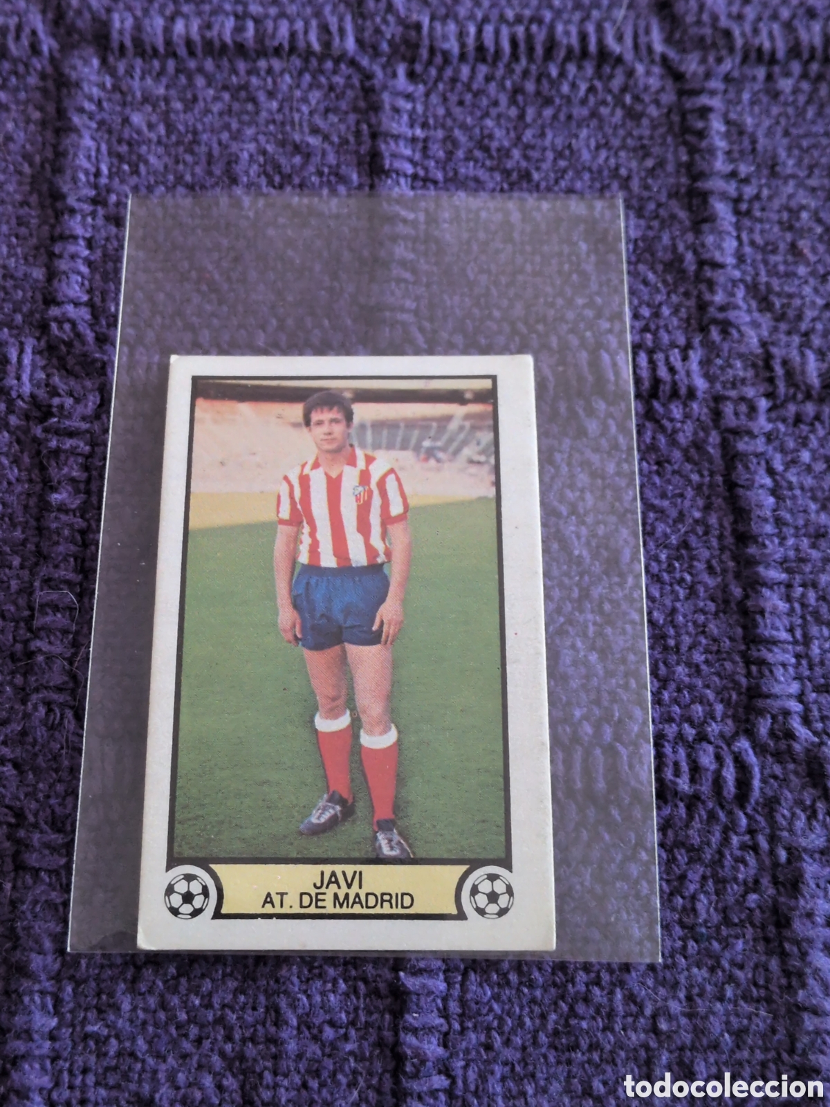 Cromos de f&uacute;tbol: JAVI ATLETICO DE MADRID FICHAJE 20 LIGA ESTE 1979 1980 79 80 RECUPERADO