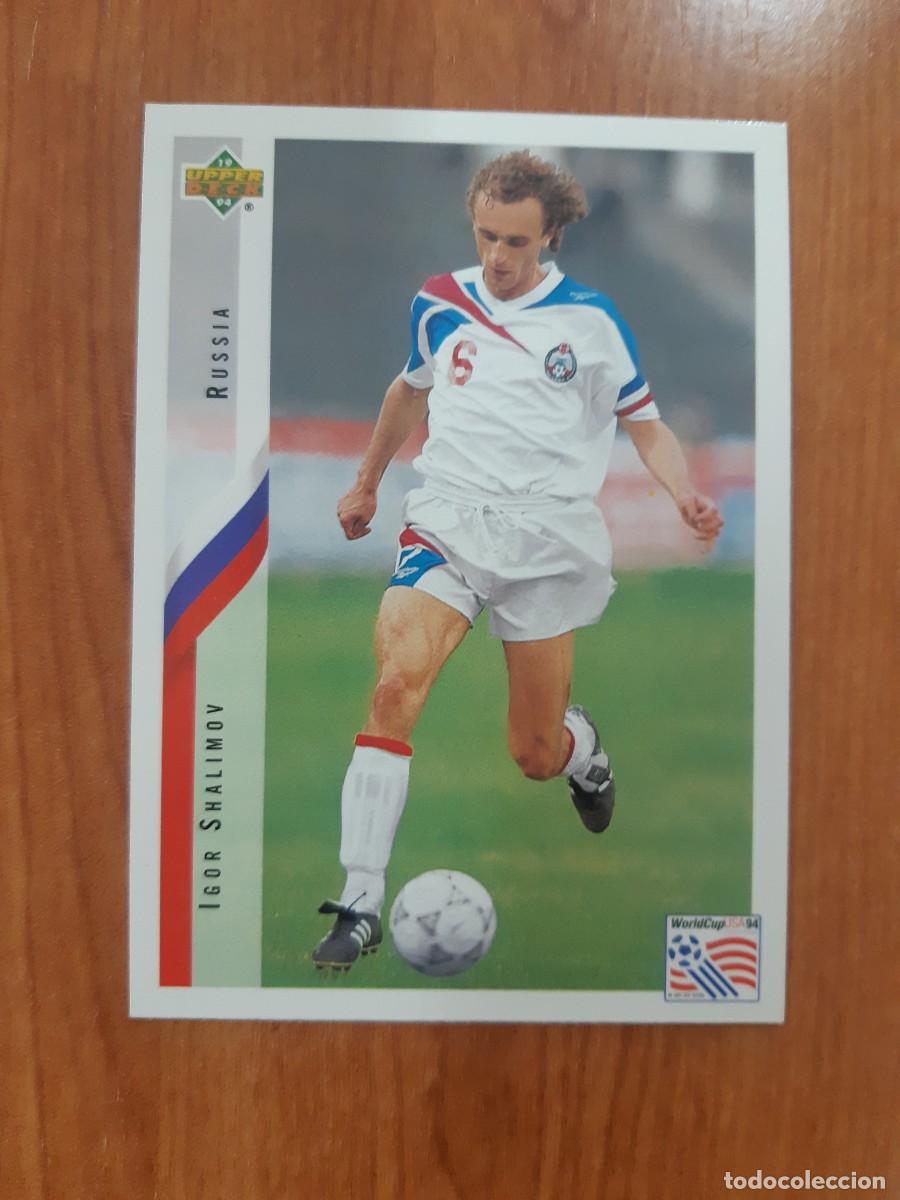 Cromos de f&uacute;tbol: N&deg;251 IGOR SHALIMOV RUSSIA RUSIA WORLD CUP USA 94 UPPER DECK 1994