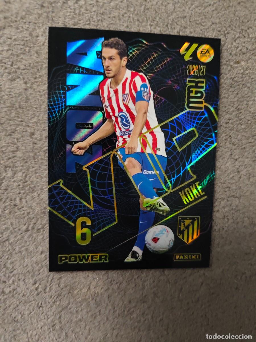 Cromos de f&uacute;tbol: 400P 400 P MEGACRACKS MGK 2026 27 KOKE ATL&Eacute;TICO DE MADRID ZONA VIP POWER 26 2027 PANINI AAW