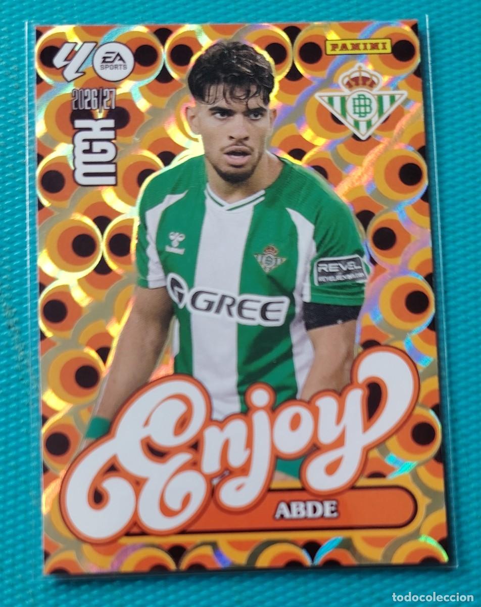 Cromos de f&uacute;tbol: MEGACRACKS 2026 / 27 - ABDE - ENJOY - PANINI
