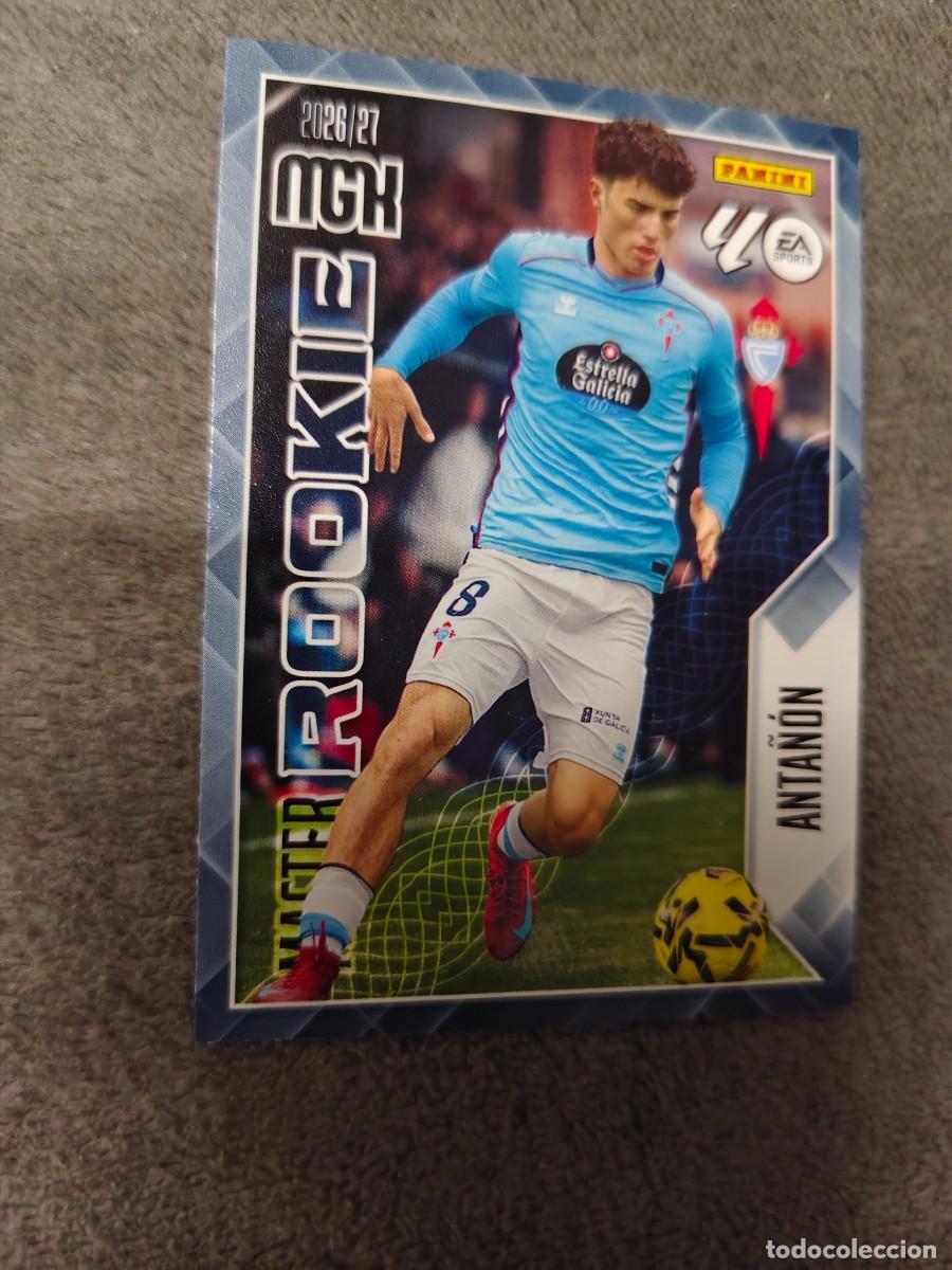 Fu&szlig;ball-Sticker: 407 MEGACRACKS MGK 2026 27 ANTA&Ntilde;&Oacute;N RC CELTA MASTER ROOKIE 26 2027 PANINI AAW