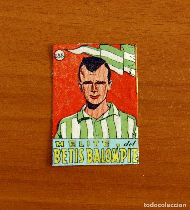 Fu&szlig;ball-Sticker: Real Betis - N&ordm; 188 Melite - Cromos cultura, Editorial Bruguera 1939-1940, 39-40