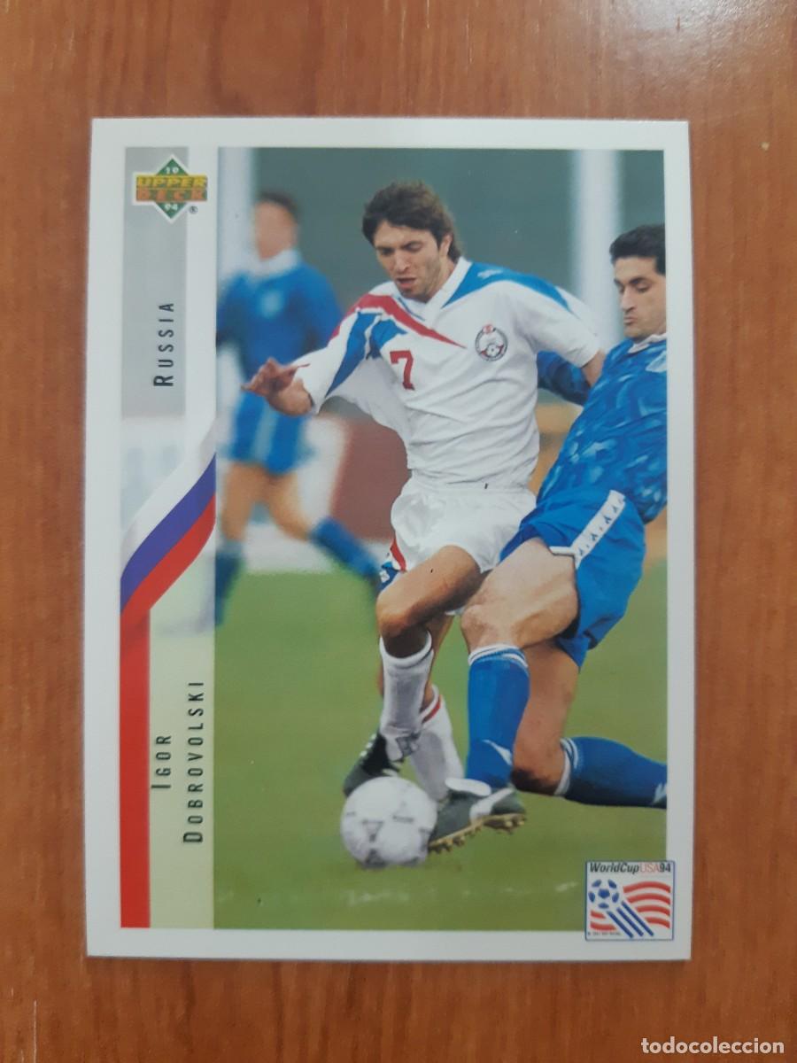Figurine di Calcio: N&deg;248 IGOR DOBROVOLSKI RUSSIA RUSIA WORLD CUP USA 94 UPPER DECK 1994