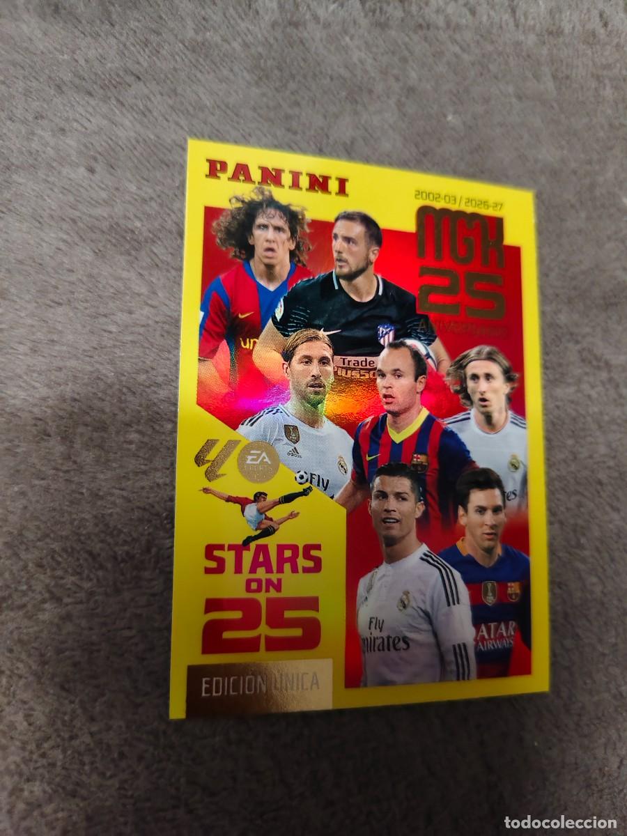 Figurine di Calcio: 425 MEGACRACKS MGK 2026 27 INIESTA MODRIĆ CRISTIANO RONALDO MESSI - STARS ON 25 26 2027 PANINI AAW