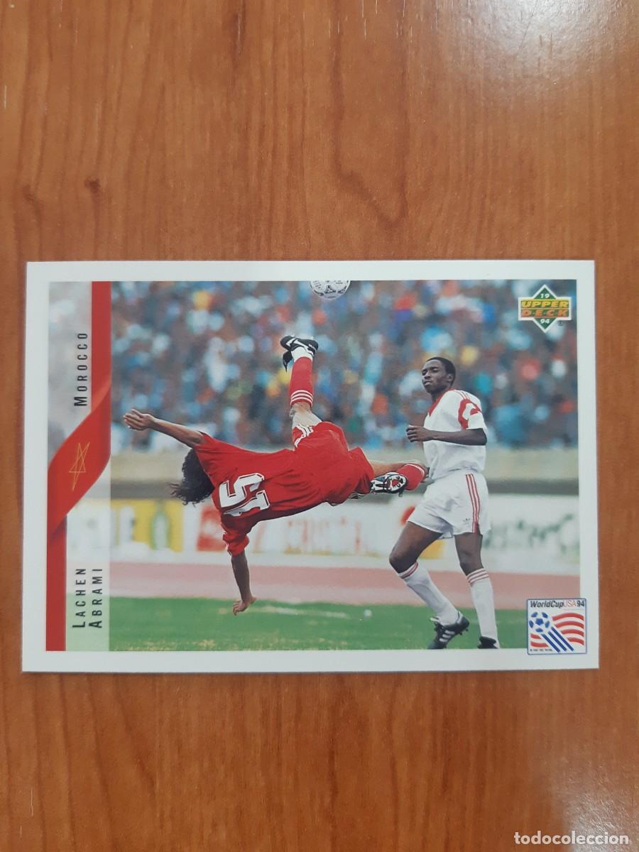 Figurine di Calcio: N&deg;247 LACHEN ABRAMI MOROCCO MARRUECOS WORLD CUP USA 94 UPPER DECK 1994