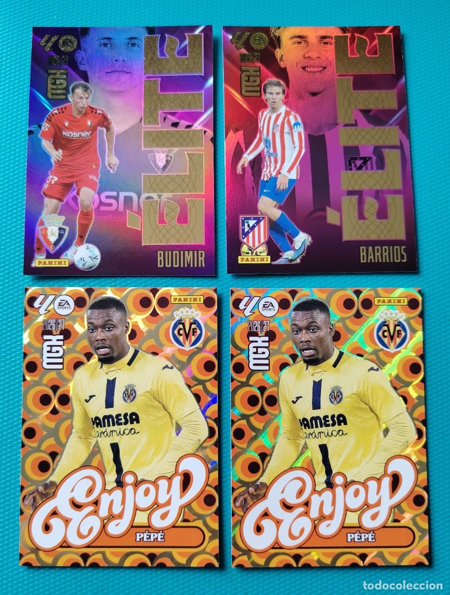 Figurine di Calcio: MEGACRACKS 2026 / 27 - 4 CROMOS ESPECIALES - PANINI