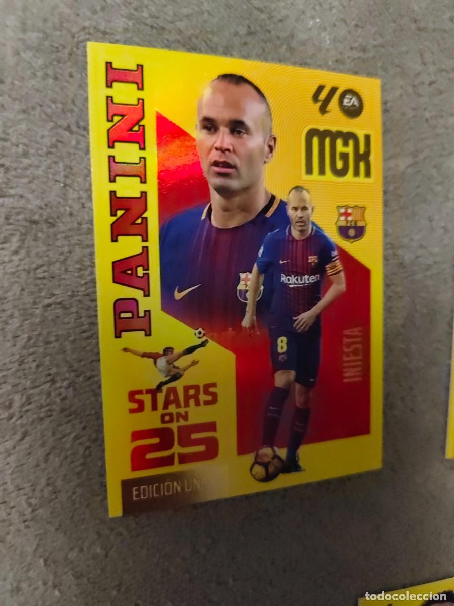 Figurine di Calcio: 434 MEGACRACKS MGK 2026 27 INIESTA FC BARCELONA STARS ON 25 26 2027 PANINI AAW