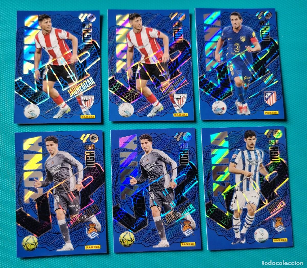 Figurine di Calcio: MEGACRACKS 2026 / 27 - 6 CROMOS ZONA VIP - PANINI