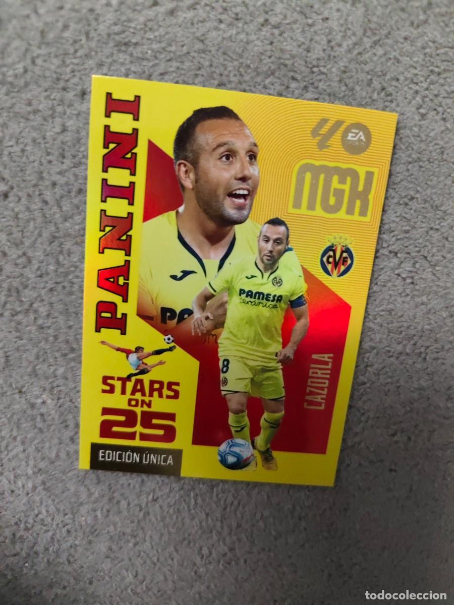 Figurine di Calcio: 438 MEGACRACKS MGK 2026 27 CAZORLA VILLARREAL CF STARS ON 25 26 2027 PANINI AAW