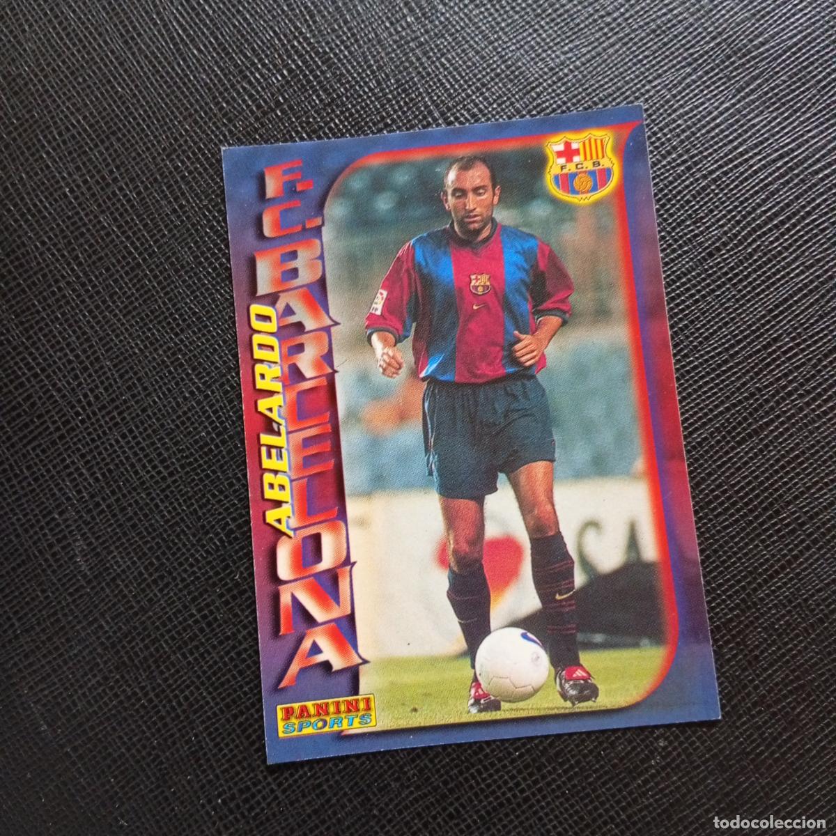 Cromos de Futebol: 52 ABELARDO BARCELONA PANINI TRADING CARD 1998 1999 CROMO FUTBOL 98 99 - A23 PG325