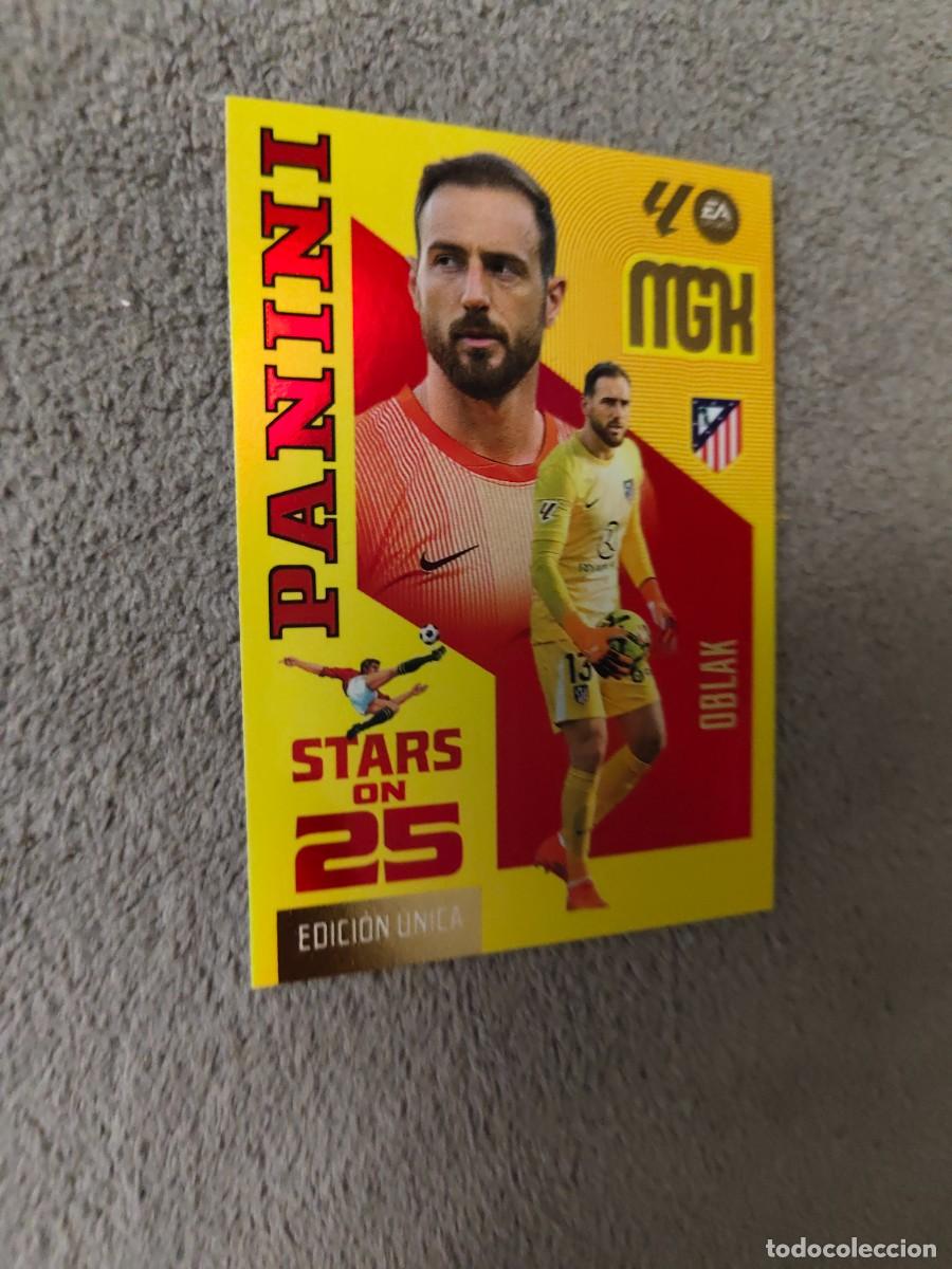 Cromos de Futebol: 447 MEGACRACKS MGK 2026 27 OBLAK ATL&Eacute;TICO DE MADRID STARS ON 25 26 2027 PANINI AAW