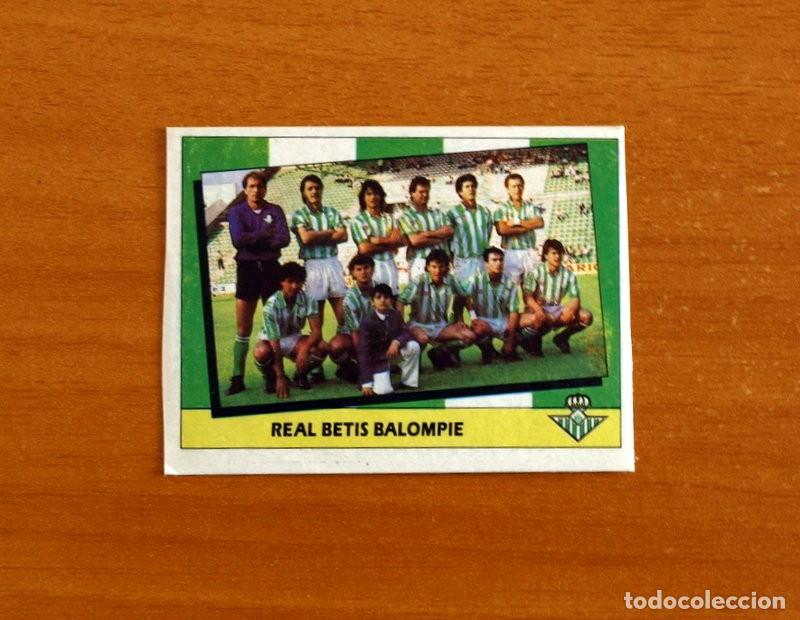 Cromos de Futebol: Real Betis - Equipo-Alineaci&oacute;n - Ediciones Este Liga 1987-1988, 87-88 - Cromo Nunca pegado