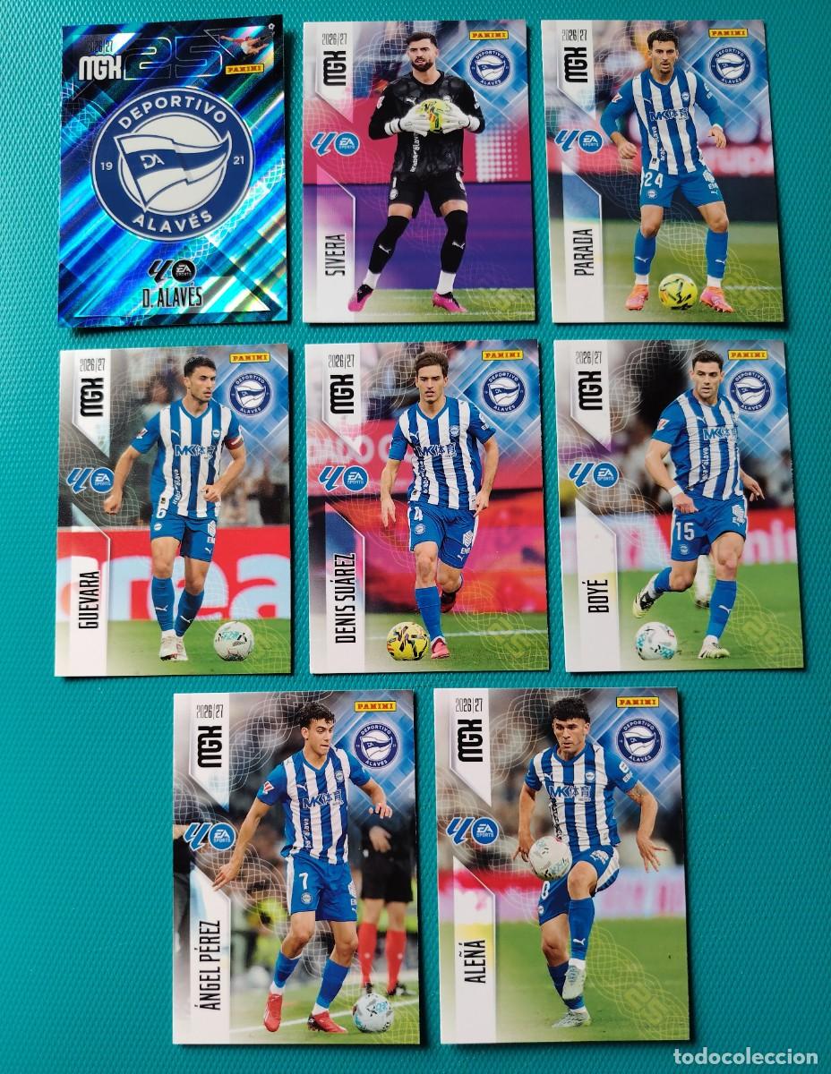 Cromos de f&uacute;tbol: MEGACRACKS 2026 / 27 - 8 CROMOS DEPORTIVO ALAVES - PANINI