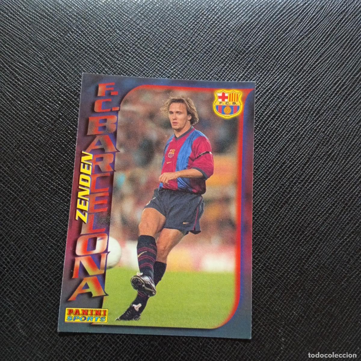 Cromos de f&uacute;tbol: 60 ZENDEN BARCELONA PANINI TRADING CARD 1998 1999 CROMO FUTBOL 98 99 - A23 PG334