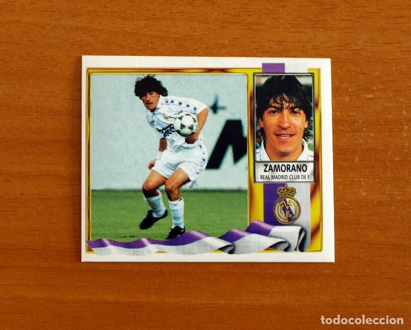 Cromos de f&uacute;tbol: Real Madrid - Zamorano - Ediciones Este Liga 1995-1996, 95-96 - Nunca Pegado