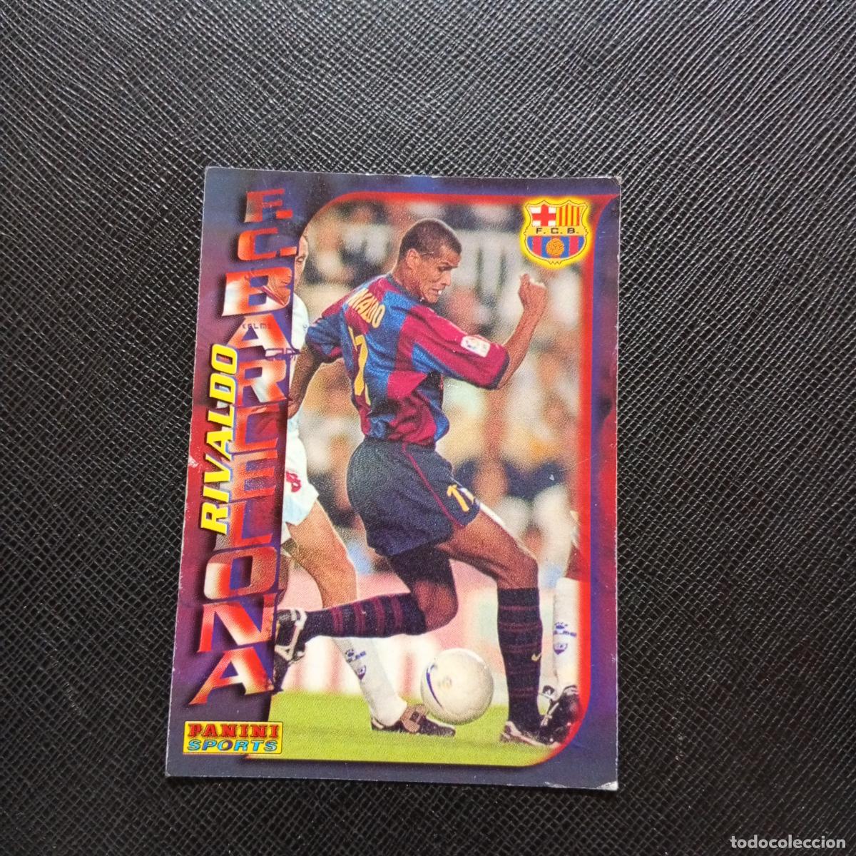 Cromos de f&uacute;tbol: 62 RIVALDO BARCELONA PANINI TRADING CARD 1998 1999 CROMO FUTBOL 98 99 - A23 PG334
