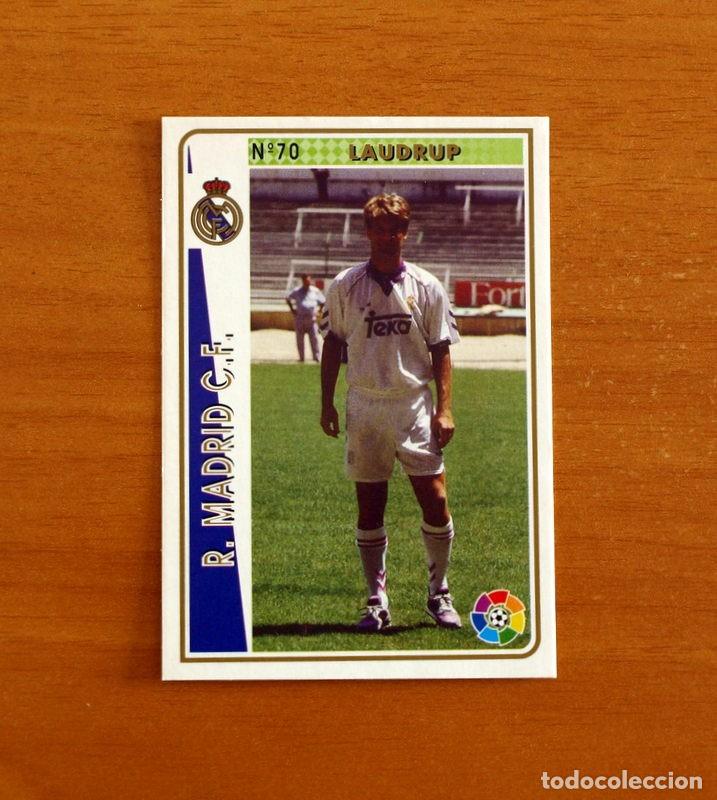 Cromos de f&uacute;tbol: Real Madrid -N&ordm; 70 Laudrup -Rookie-Mundicromo Las Fichas de la Liga 1994-1995-94-95