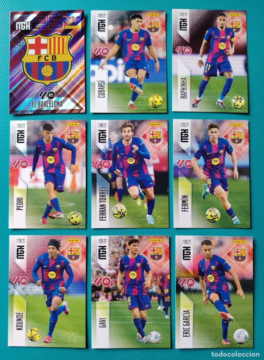 Cromos de f&uacute;tbol: MEGACRACKS 2026 / 27 - 9 CROMOS F.C. BARCELONA - PANINI