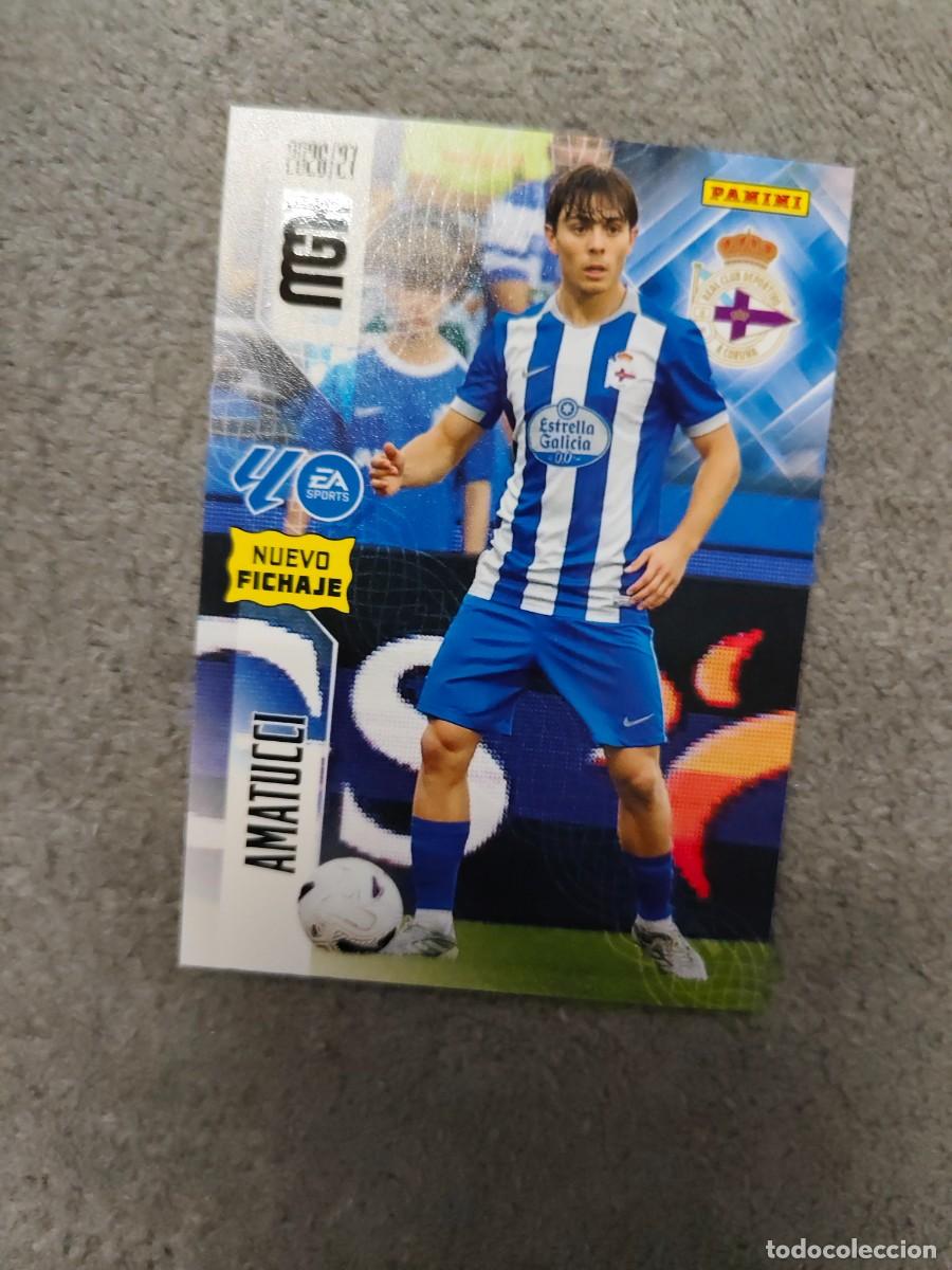 Cromos de f&uacute;tbol: 452 AMATUCCI DEPORTIVO LA CORU&Ntilde;A MEGACRACKS MGK 2026 27 NUEVO FICHAJE 26 2027 PANINI AAW