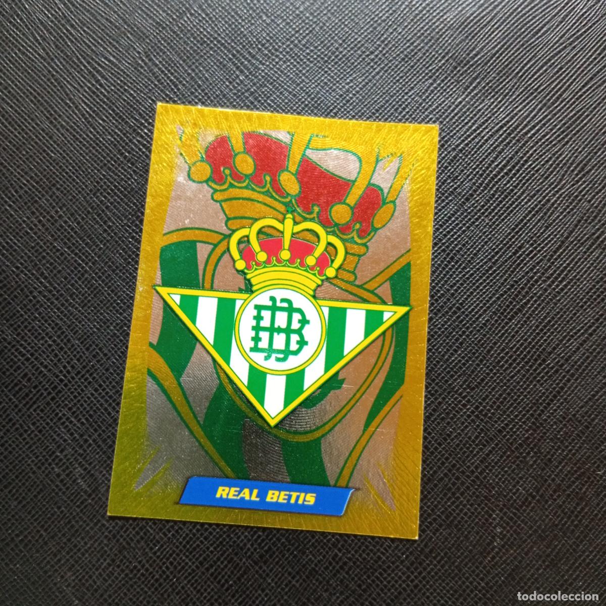 Cromos de f&uacute;tbol: 65 ESCUDO REAL BETIS PANINI TRADING CARD 1998 1999 CROMO FUTBOL 98 99 - A23 PG352