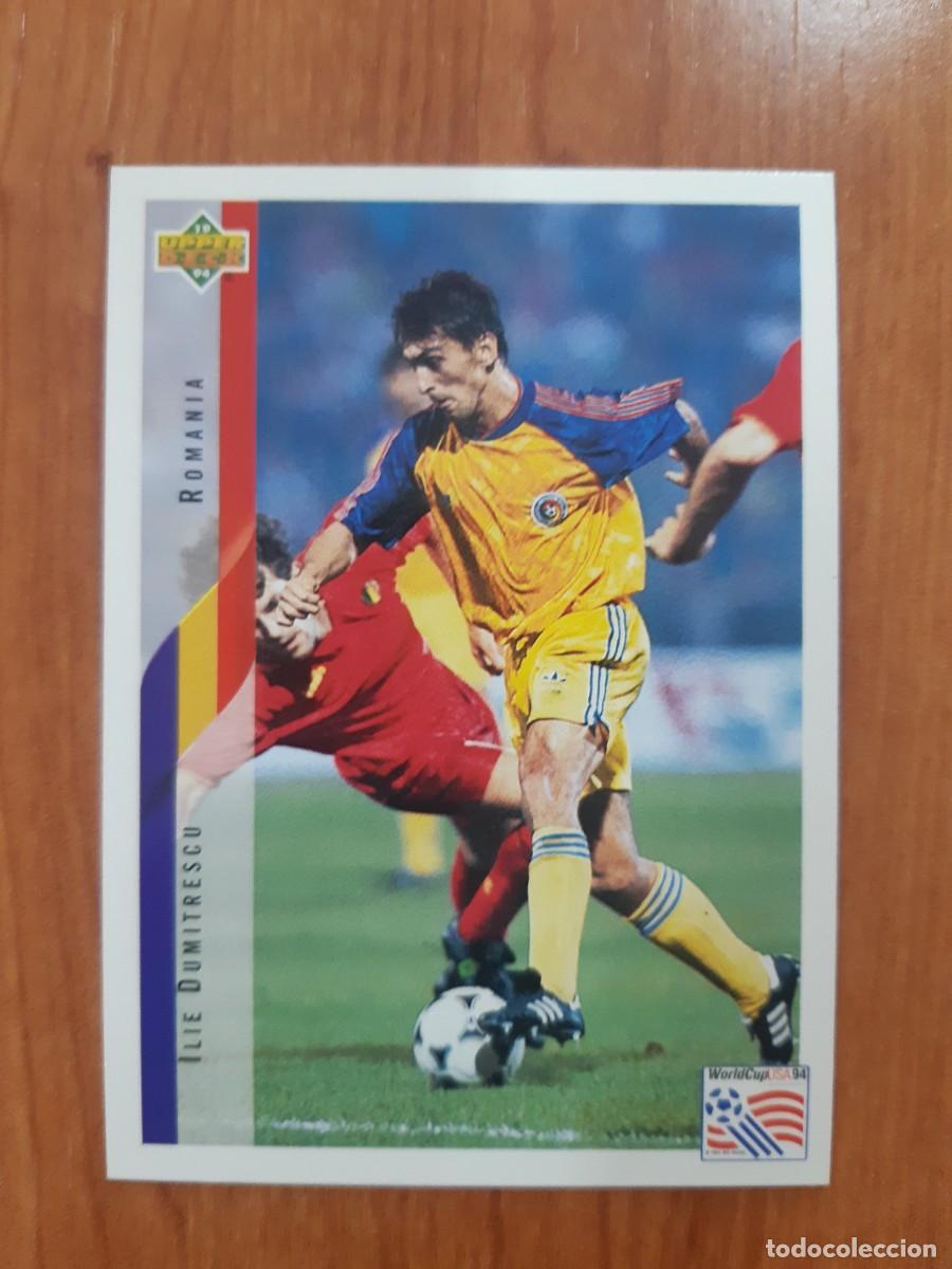 Cartes &agrave; collectionner de Football: N&deg;243 ILIE DUMITRESCU ROMANIA RUMANIA WORLD CUP USA 94 UPPER DECK 1994