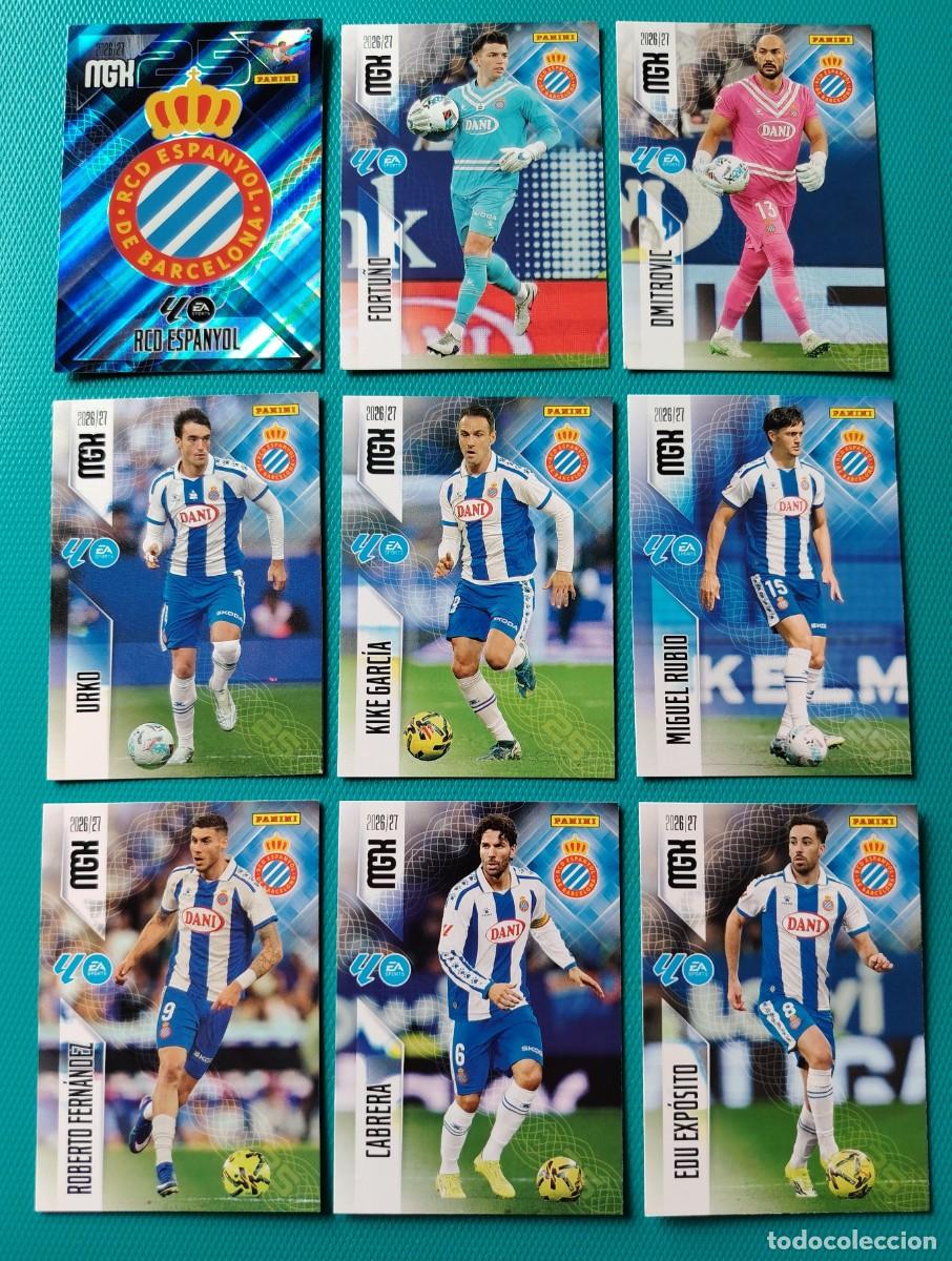Cromos de f&uacute;tbol: MEGACRACKS 2026 / 27 - 9 CROMOS R.C.D. ESPANYOL - PANINI