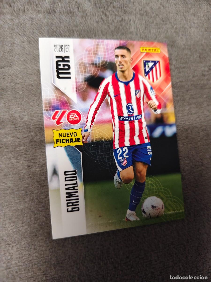 Cromos de f&uacute;tbol: 459 GRIMALDO ATL&Eacute;TICO DE MADRID MEGACRACKS MGK 2026 27 NUEVO FICHAJE 26 2027 PANINI AAW