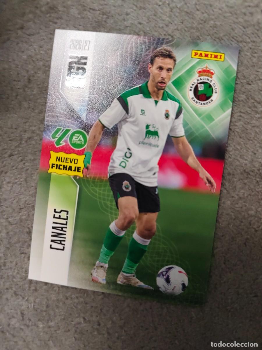 Cromos de f&uacute;tbol: 460 CANALES RACING DE SANTANDER MEGACRACKS MGK 2026 27 NUEVO FICHAJE 26 2027 PANINI AAW