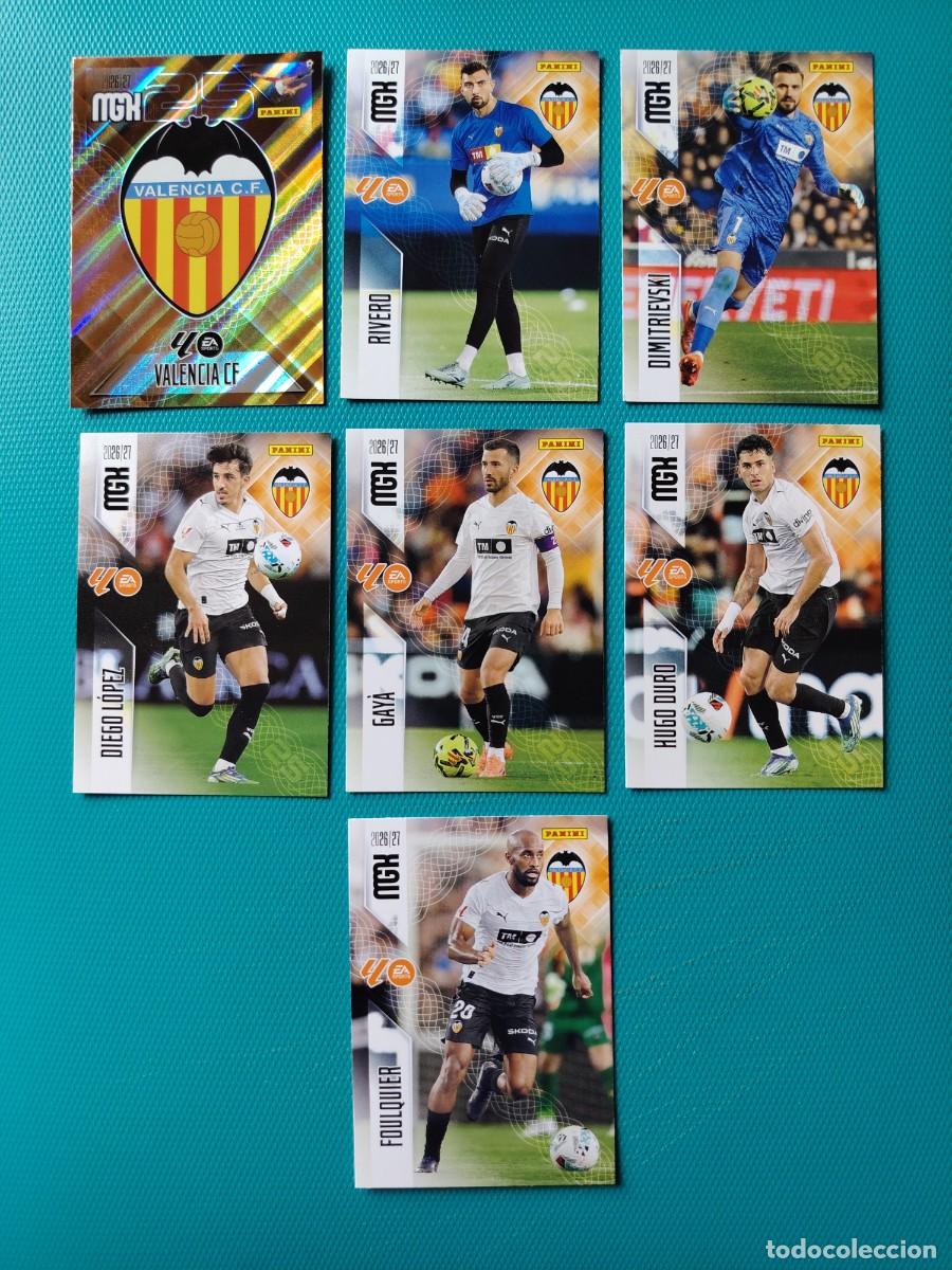 Cromos de f&uacute;tbol: MEGACRACKS 2026 / 27 - 7 CROMOS VALENCIA C.F. - PANINI