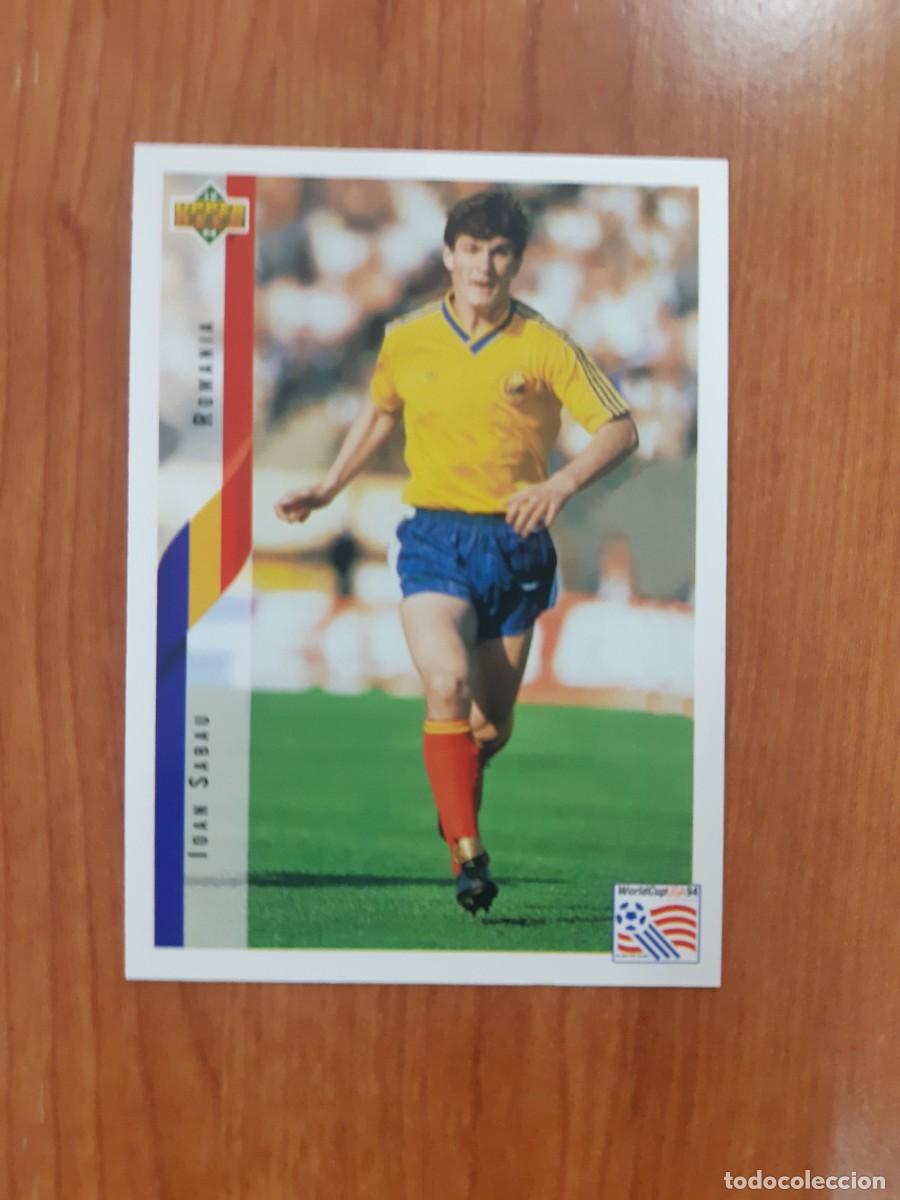 Cromos de f&uacute;tbol: N&deg;241 IOAN SABAU ROMANIA RUMANIA WORLD CUP USA 94 UPPER DECK 1994