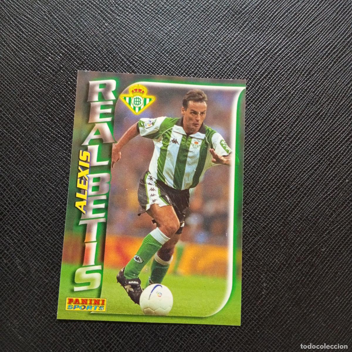 Cromos de f&uacute;tbol: 72 ALEXIS REAL BETIS PANINI TRADING CARD 1998 1999 CROMO FUTBOL 98 99 - A23 PG361