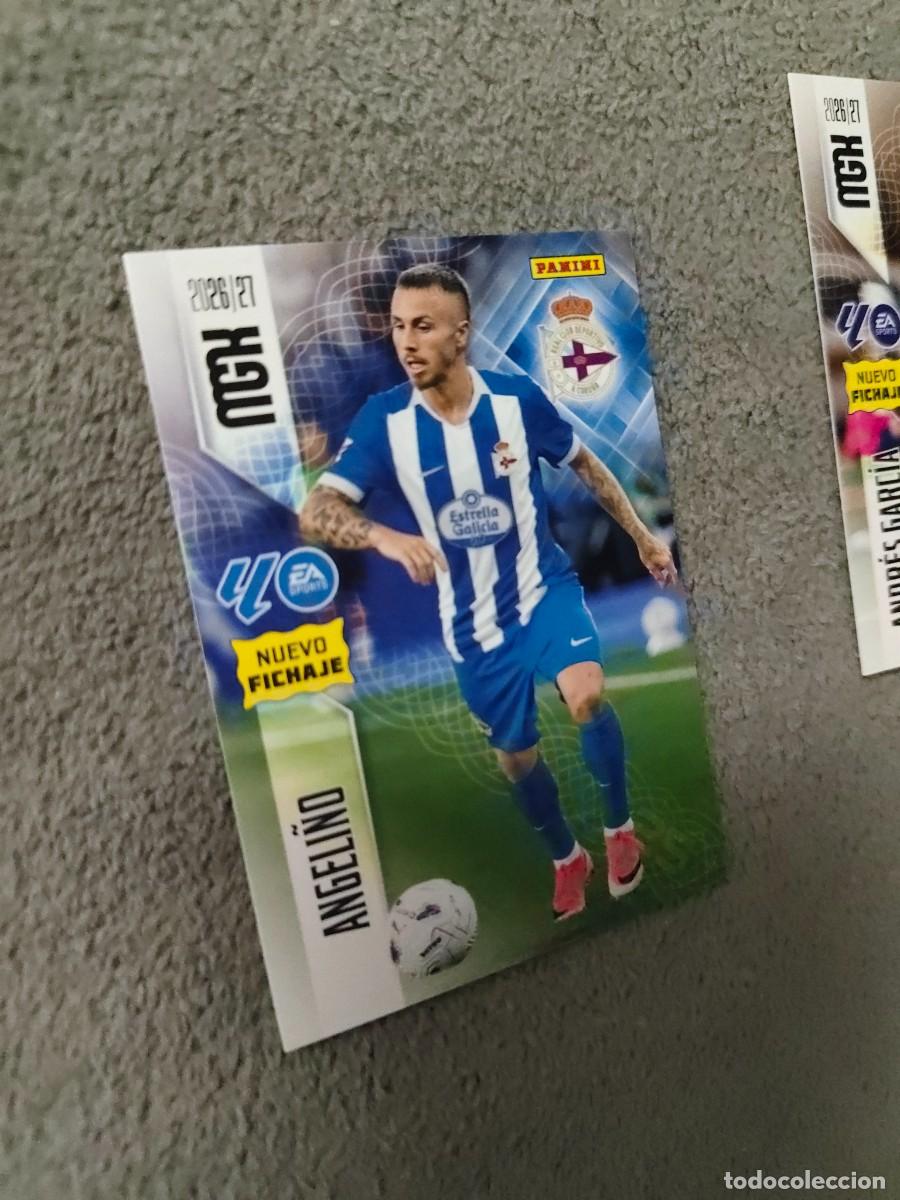 Figurine di Calcio: 471 ANGELI&Ntilde;O DEPORTIVO LA CORU&Ntilde;A MEGACRACKS MGK 2026 27 NUEVO FICHAJE 26 2027 PANINI AAW