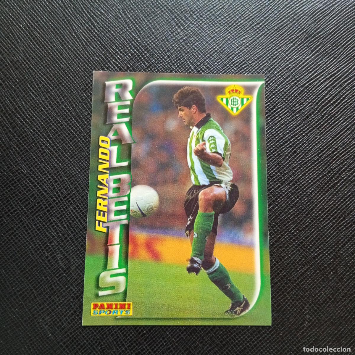 Fu&szlig;ball-Sticker: 74 FERNANDO REAL BETIS PANINI TRADING CARD 1998 1999 CROMO FUTBOL 98 99 - A23 PG370