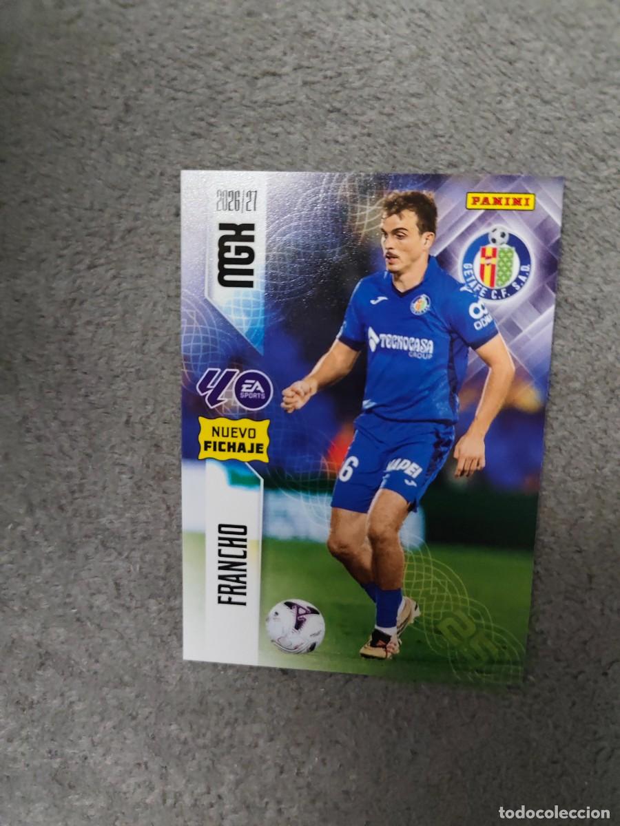 Figurine di Calcio: 479 FRANCHO GETAFE CF MEGACRACKS MGK 2026 27 NUEVO FICHAJE 26 2027 PANINI AAW