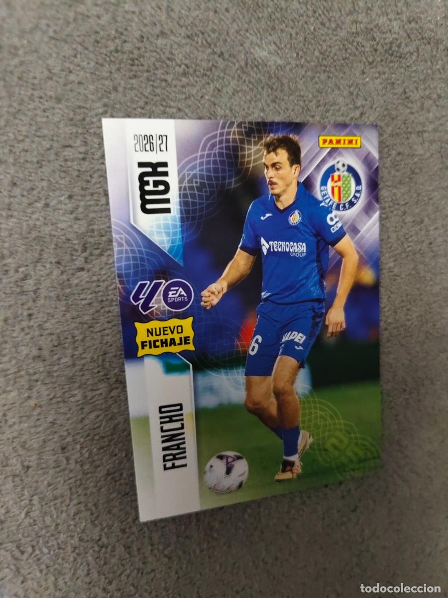 Cromos de f&uacute;tbol: 479 FRANCHO GETAFE CF MEGACRACKS MGK 2026 27 NUEVO FICHAJE 26 2027 PANINI AAW