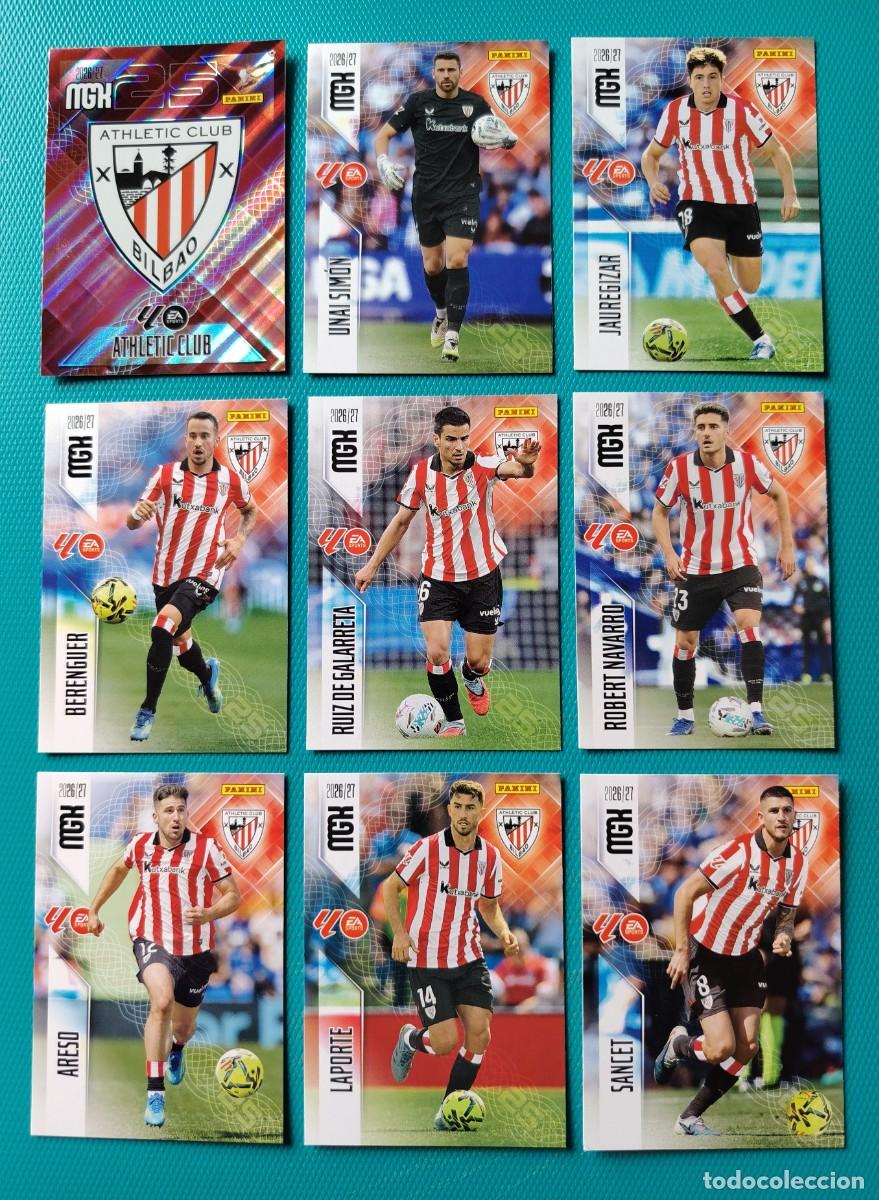 Cromos de f&uacute;tbol: MEGACRACKS 2026 / 27 - 9 CROMOS ATHLETIC CLUB BILBAO - PANINI