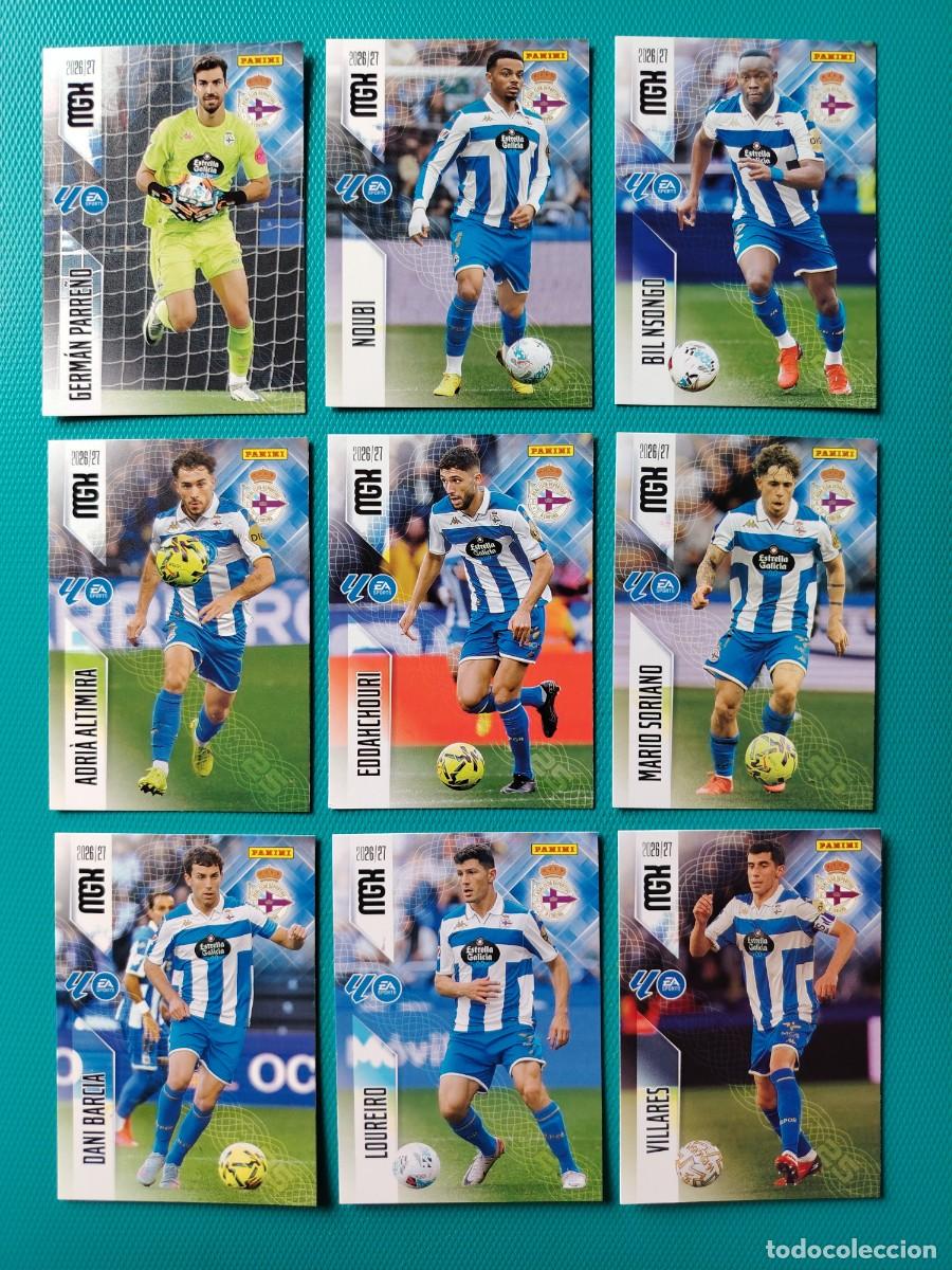 Cromos de f&uacute;tbol: MEGACRACKS 2026 / 27 - 9 CROMOS CLUB DEPORTIVO DE LA CORU&Ntilde;A - PANINI