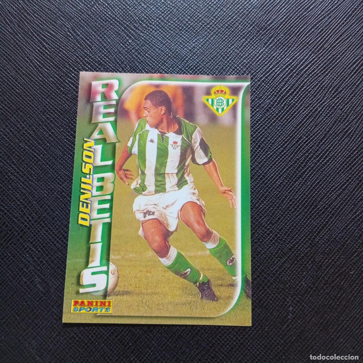 Cromos de f&uacute;tbol: 77 DENILSON REAL BETIS PANINI TRADING CARD 1998 1999 CROMO FUTBOL 98 99 - A23 PG379