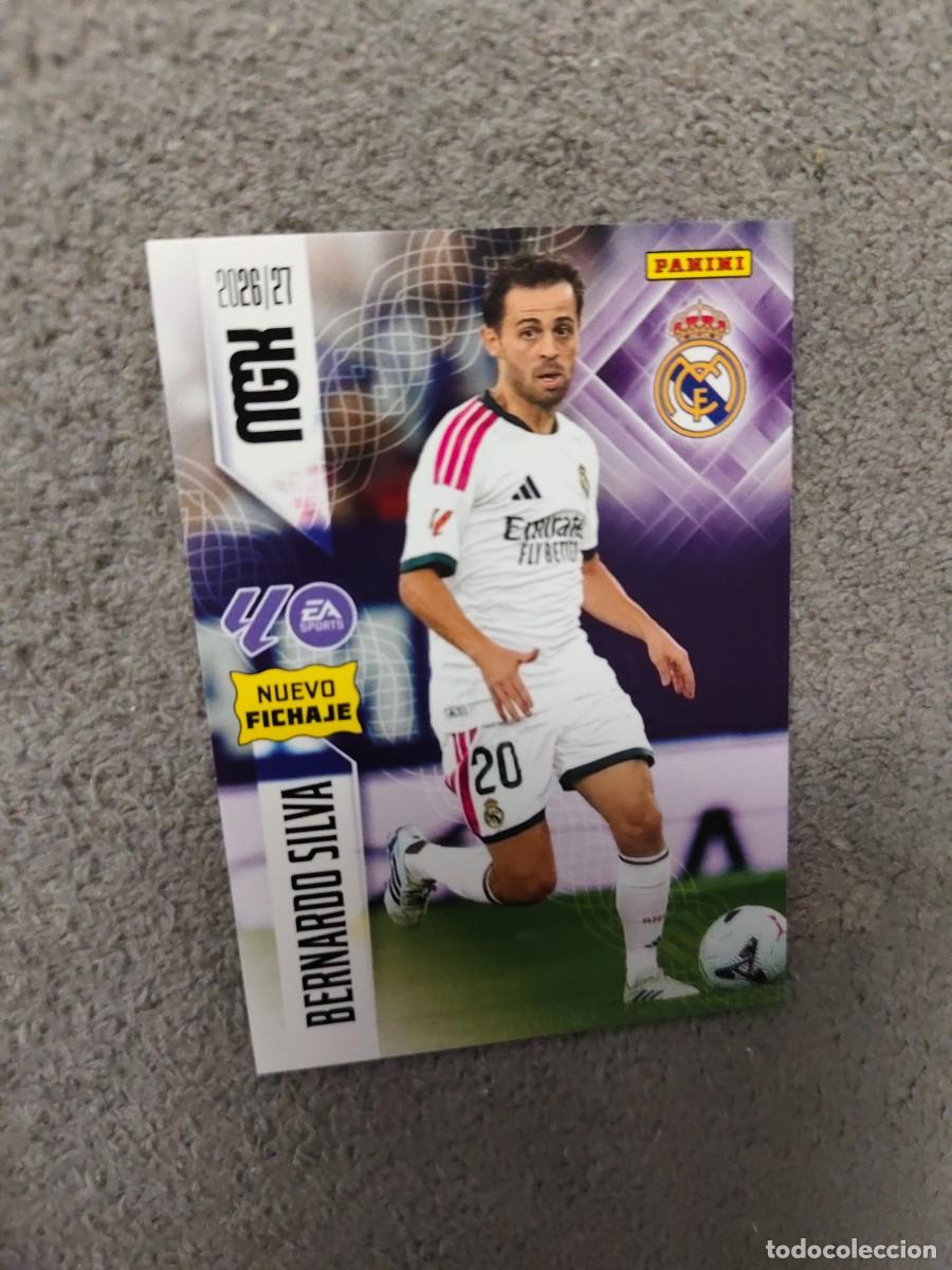 Cromos de f&uacute;tbol: 488 BERNARDO SILVA REAL MADRID CF MEGACRACKS MGK 2026 27 NUEVO FICHAJE 26 2027 PANINI AAW