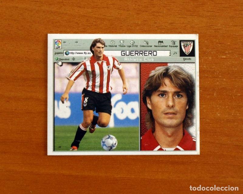 Cromos de f&uacute;tbol: Athletic de Bilbao - Julen Guerrero - Ediciones Este Liga 2001-2002, 01-02 - Nunca Pegado