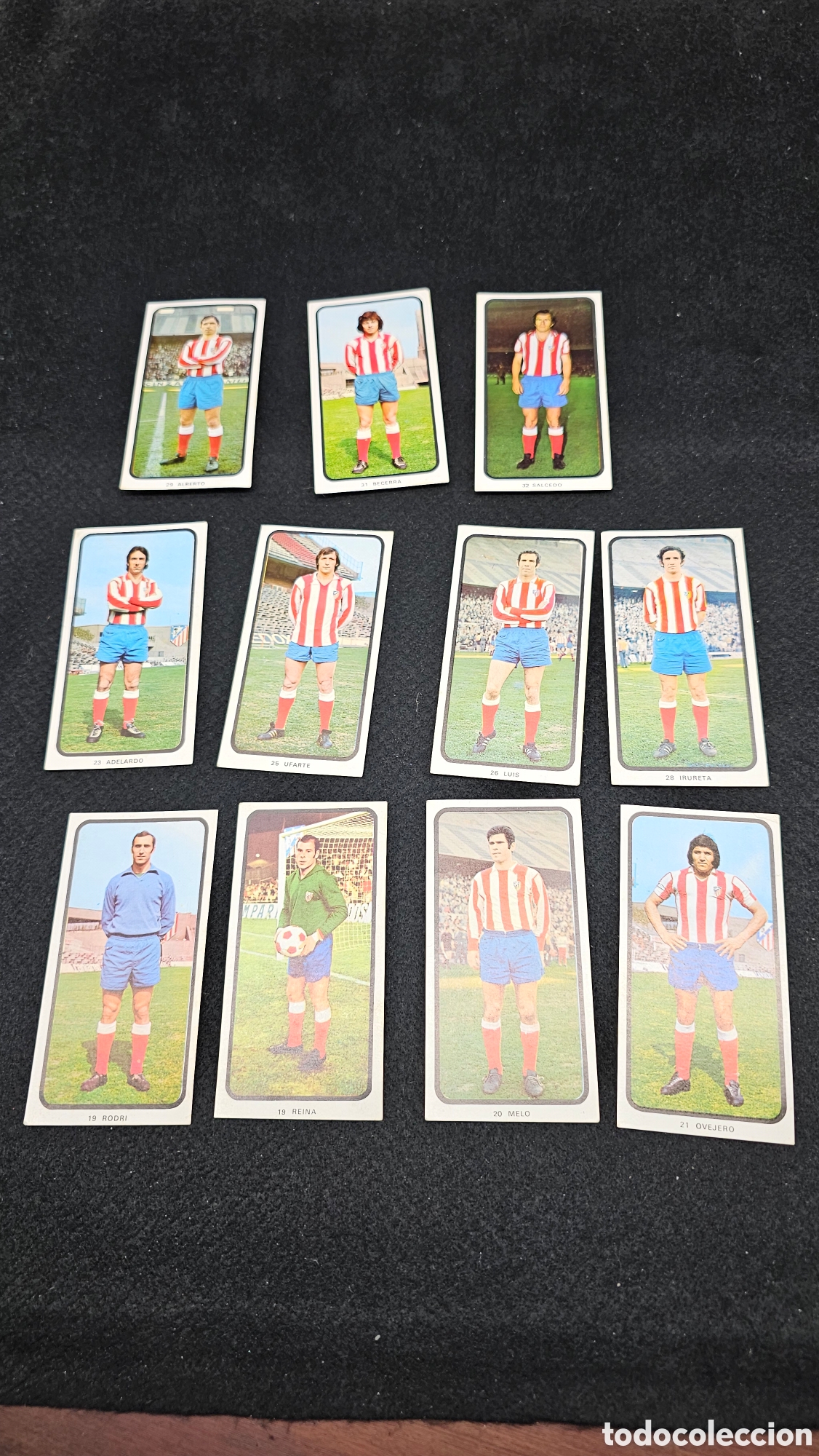 Figurine di Calcio: Cromos de f&uacute;tbol antiguos CLUB ATL&Eacute;TICO DE MADRID 1973 /74