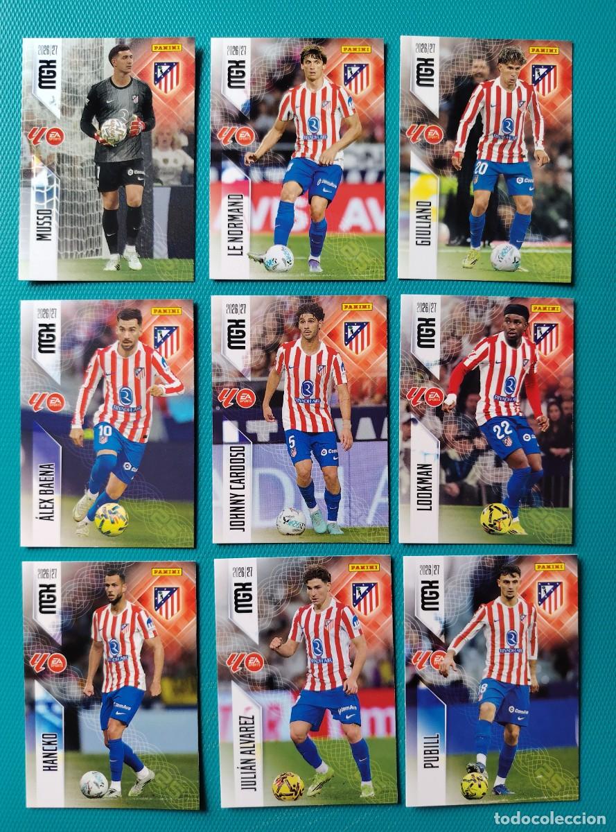 Cromos de f&uacute;tbol: MEGACRACKS 2026 / 27 - 9 CROMOS ATHLETICO DE MADRID - PANINI
