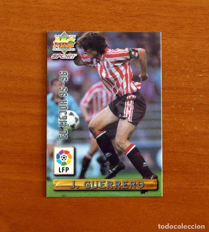 Cromos de f&uacute;tbol: Athletic Bilbao-412 Julen Guerrero El Mejor-Mundicromo Las Fichas de Liga de F&uacute;tbol 1996-1997-96-97