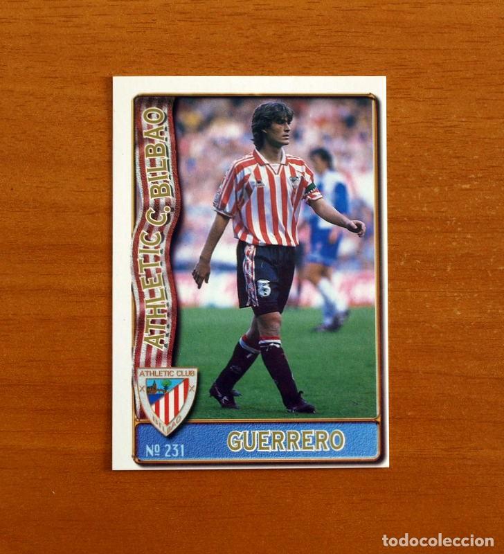 Cromos de f&uacute;tbol: Athletic Bilbao -N&ordm; 231 Julen Guerrero -Mundicromo Las Fichas de la Liga de F&uacute;tbol 1996-1997-96-97