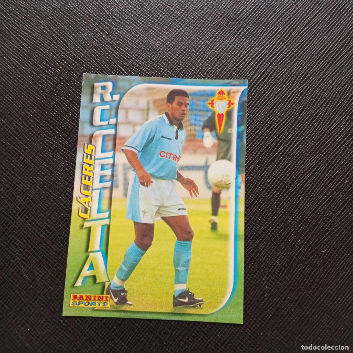 Cromos de f&uacute;tbol: 84 CACERES CELTA PANINI TRADING CARD 1998 1999 CROMO FUTBOL 98 99 - A23 PG406